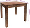vidaXL - Eettafel - 82x80x76 - cm - gemengd - gerecycled - hout