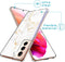 imoshion Hoesje Geschikt voor Samsung Galaxy S21 FE Hoesje Siliconen - imoshion Design hoesje - Wit / White Marble