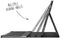 Accezz QWERTY Keyboard Bookcase - iPad Air (2022 - 2020) / Pro 11 (2022 - 2018) - Bluetooth toetsenbord - Slank design