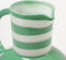 Mica Decorations Bazaar Vaas - Glas - H21 x Ø18 cm - Groen