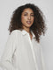 VILA VILUCY BUTTON LS TUNIC - Dames T-shirt - Maat 42
