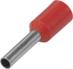 TRU COMPONENTS 1572427 Adereindhulzen 1.50 mm² Deels geïsoleerd Rood 100 stuk(s)