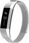 iMoshion Bandje Geschikt voor Fitbit Alta (HR) Maat M - iMoshion Milanees magnetische band - Zilver