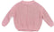 Uwaiah oversize knit sweater - Candy Rose - Trui voor kinderen - 110/5Y