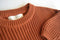 Uwaiah oversize knit sweater -Sugar Brown - Trui voor kinderen - 80/9-12M