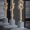 AnLi Style Hanglamp 3xØ28 betonlook verstelbaar touw