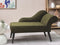 BIARRITZ - Chaise longue - Olijfgroen - Rechtszijdig - Polyester
