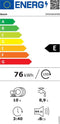 Bosch SPS4HKW49E - Vrijstaande smalle vaatwasser - 6 programma's - Eco 50°C en Snel 65°C - Home Connect