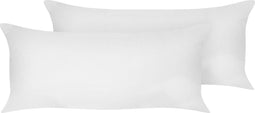 TRIGLAV - Hoofdkussen set van 2 - Wit - 40 x 80 cm - Hoog - Polyester