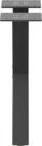 vidaXL - Salontafelpoten - 2 - st - X-vormig - 30x(30-31) - cm - staal - antraciet