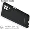 iMoshion Hoesje Geschikt voor Samsung Galaxy M22 Hoesje Siliconen - iMoshion Color Backcover - Zwart