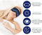 Loti Premium Zijden Slaapmasker - 100% Verduisterend - Verstelbaar - Zijdezacht - Blauw