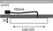 Paulmann Vane - LED-onderkastverlichting 2x8W 2x430lm IP44 Wit mat (2 stuks)