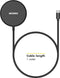 Accezz Draadloze Geschikt voor MagSafe Oplader - Snellader 15 Watt - Inclusief USB C naar Geschikt voor MagSafe Kabel - Wireless Fast Charger Geschikt voor iPhone 12/13/14/15 - Draadloos opladen - Zwart