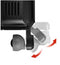 DeLonghi V551225.BG - Oliegevulde radiator 2500W - Venturi-effect - Zwart
