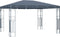 vidaXL - Prieel - 400x300 - cm - antraciet