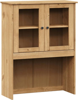vidaXL - Opzetkast - VIGO - 78x30x100 - cm - massief - grenenhout