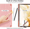 Dux Ducis - Samsung Galaxy Tab S8 - Domo Book Case met standfunctie - Roze