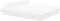 vidaXL - Bedframe - massief - hout - wit - 160x200 - cm