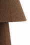 Light & Living Tafellamp Devia - Bouclé - 61cm - Bruin
