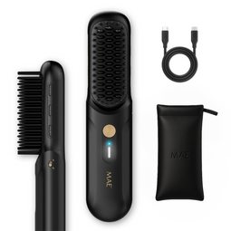 MAE Touch Up draadloze stijl- & krulborstel zwart