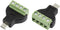 USB-connector met schroefaansluiting Stekker, recht MN-USB4M Micro-USB-stekker type B 1572338 TRU COMPONENTS 1 stuk(s)