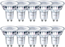 Philips GU10 LED Spot - 4.6W = 50W - Warmwit 2700K - (10 stuks)