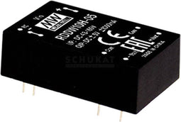 Mean Well RDDW10H-05 DC/DC-converter 1 A 10 W Aantal uitgangen: 2 x Inhoud 1 stuk(s)