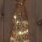 Anna's Collection - B.O.T. Tree Glass 10X23,5 cm Pink With Golden B...
