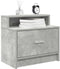 vidaXL - Nachtkastjes - 2 - st - met - lade - 51x31x47 - cm - betongrijs