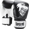 Super Pro Combat Gear Undisputed - Bokszakhandschoenen - Lederen bescherming - Zwart/Wit