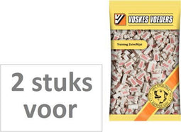 2 stuks! Voskes hondenvoer training zalm rijst