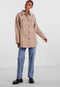 PIECES PCJUDY - Shacket - V-Hals met knoopsluiting - M