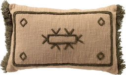 Dutch Decor CIRO - Kussenhoes 30x50 cm - Mayfly - groen - met rits - zonder binnenkussen