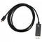 V7 V7USBCDP14-2M - Adapter USB C naar DisplayPort - 8K Ultra HD - Zwart (2 m)