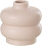 J-Line vaas Macaron Dolomiet - keramiek - roze