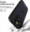 Accezz Rugged Frosted Backcover - iPhone 14 Pro - Schokabsorberend - Zwart