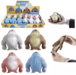 Jono Toys - Squeeze Gorilla - Gevuld met zand - Multi (12 stuks)