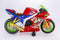 Nikko – Road Rippers Wheelie Racemotor – Gemotoriseerde Speelgoedmotor met Licht & Geluid – Rood