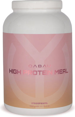 Cabau Lifestyle - High Protein Meal - Hoogwaardige maaltijdvervanger - Maaltijdshake - 12 maaltijden - Stroopwafel