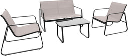 Feel Furniture - Luxe loungeset - Textilene - Gamla - Taupe