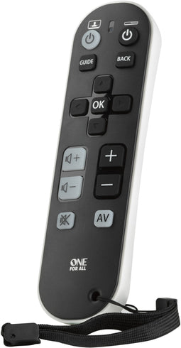 One For All URC6810 - Universele afstandsbediening - Bedient 3 apparaten - Ergonomisch ontwerp
