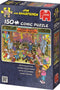 Jan van Haasteren - Puzzel 150 stukjes - De kermis touwtje trekken (2023)