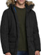 JACK & JONES JJSKY PARKA - Parka met capuchon en imitatiebont - Zwart - Maat XL