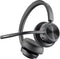 Poly Voyager 4320 UC - Draadloze Bluetooth headset - Noise Cancelling - Zwart