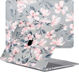 Lunso Geschikt voor MacBook Pro 16 inch (2019) cover hoes - case - Lily