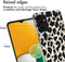 iMoshion Hoesje Geschikt voor Samsung Galaxy A13 (5G) / A04s Hoesje Siliconen - iMoshion Design hoesje - Goud / Golden Leopard