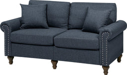 OTRA - Tweezitsbank - Donkergrijs - Polyester