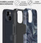 Burga Tough MagSafe Apple iPhone 15 Hoesje Back Cover Navy Trench