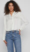 VILA VIELLETTE - Blouse - Hoge hals - Lange mouwen - Maat 36